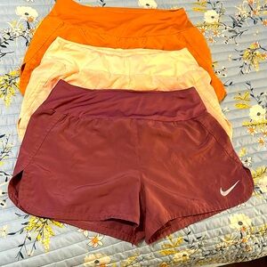3 Pair Nike Dri Fit Shorts